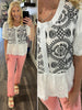 Kallie Eyelet Lace Blouse