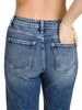 Jenae Straight Cuffed Denim
