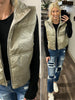 Matilda Puffer Vest - Golden Taupe