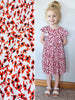 Sydney Red Floral Dress - KIDS