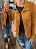 Liv Camel Button Up