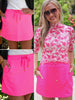 Rori Neon Pink Skort