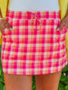 Rori Summer Crush Plaid Skort