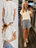 Brittney Button Up - Ivory
