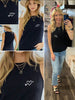 Sonya Heart On My Pocket Tank - Black