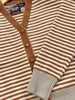 Lacey Colorblock Stripe Cardi - Camel