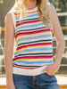 Ashton Striped Sweater Vest