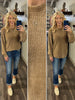 Tracy Chenille Sweater - Honey
