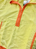 Becca 1/4 Zip Windbreaker - Yellow/Orange