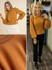 Shaylee Mock Sleeve - Carmel