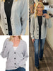 Corinne Knit Cardi - Gray