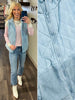 Lettie Quilted Fleece Vest - Denim