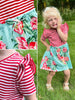 Layla Mixed Print Dress - KIDS
