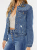 Mindie Mid-Wash Denim Jacket