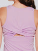 Mya Twist - Back Tank - Lilac