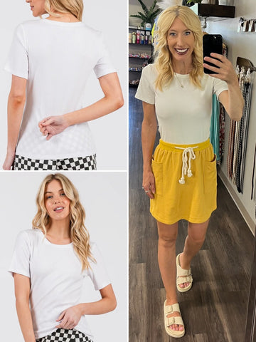 Brittney Button Up - Ash