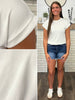 Kelsey Perfect Tee - Ivory