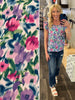 Joslin Floral Ruffle Sleeve