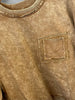 Sara Mineral-Wash Long Sleeve - Camel