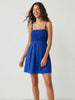 Alexa Smocked Dress - Royal Blue