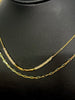 Trinity Double Chain Necklace