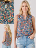 Maddie Ruffle V-Neck Tank