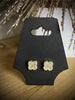Becka Pave Clover Stud Earring