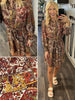 Paisley Tied Dress