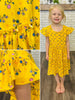 Grace Yellow Floral Dress