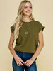 Aubree Short Sleeve Tee - Green