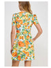 Marni Floral Short Sleeve Dress