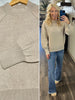 Margo Puff Sleeve Sweater - Latte