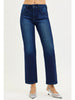 Laura Mid-Rise Ankle Straight Denim