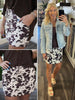 Rori Cowhide Print Skort