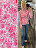 Fiona Mesh Long Sleeve - Bright Pink