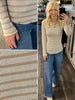 Trisha Ribbed Knit - Taupe