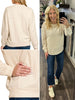 Blair Scuba Crewneck - Heather Taupe