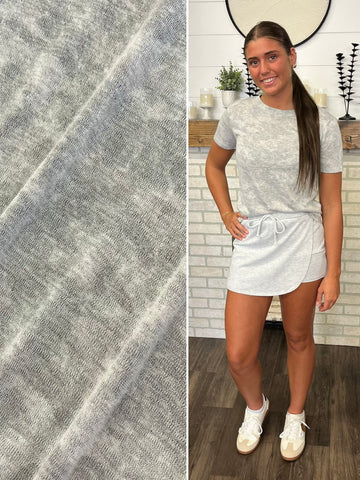 Evie Wrap Dress with Shorts - Khaki