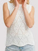 Laurie Sweater Tank - Ivory