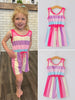 Harlow Romper - Pink Striped - KIDS