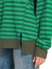 Jordyn V-Cut Crewneck - Green