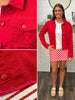 Rose Jean Jacket - Red