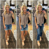 Joy Essential Button-Up - Mocha