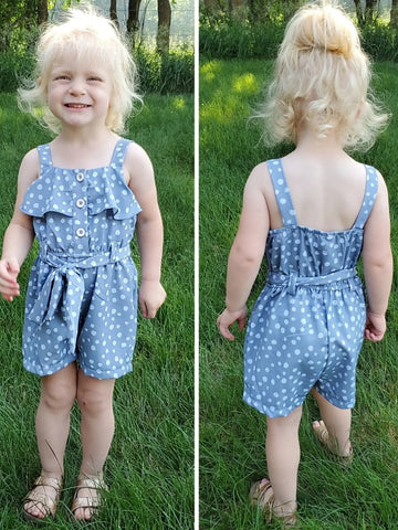 Roxie Button Sun Dress - KIDS