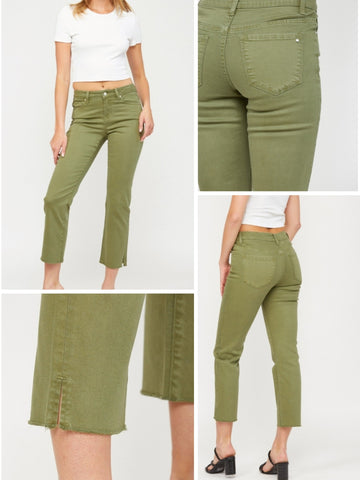 Becka Mid Rise Flares - PETITE