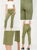 Shelli Mid-Rise Straight - Olive