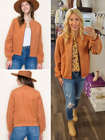 Darcy Perfect Sweater - Rust