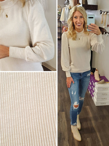 Lorraine Striped Knit Sweater