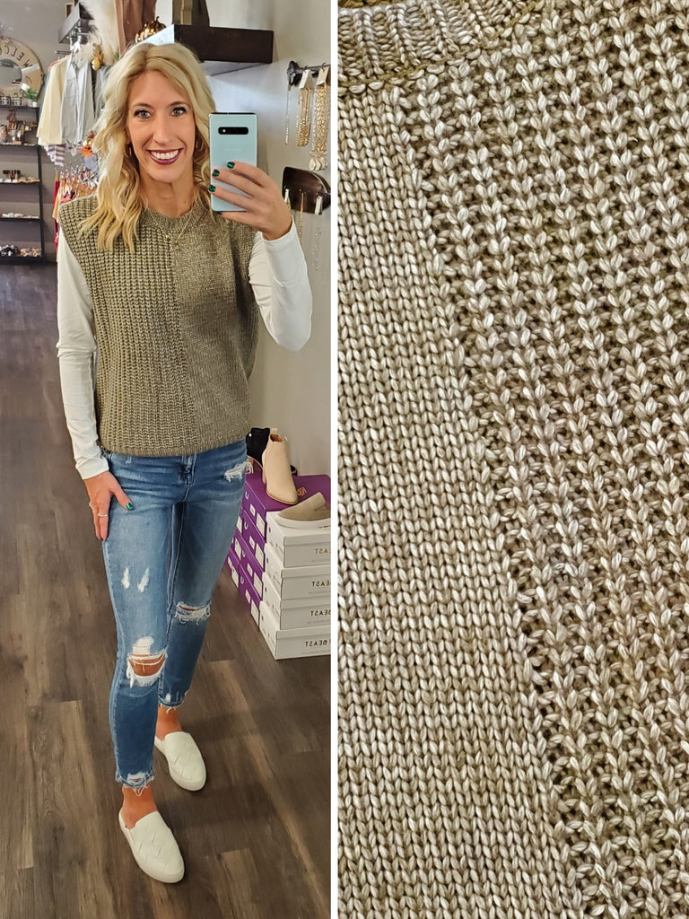 Olivia Knit Sweater Vest
