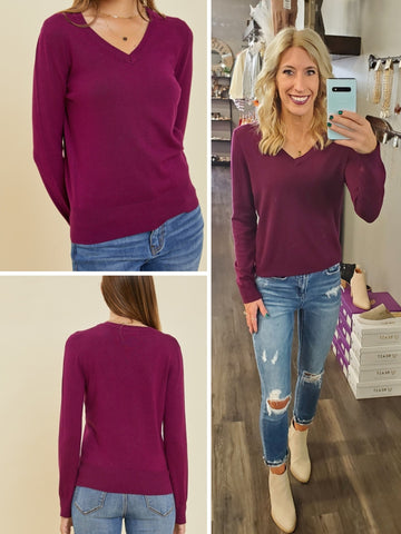 Darcy Perfect Sweater - Evergreen